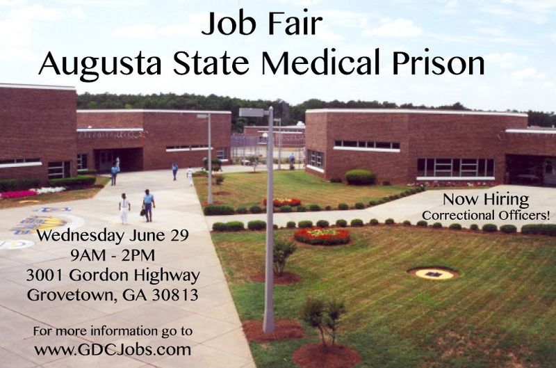 Augusta State Medical Prison holding job fair WFXG FOX 54 News Now