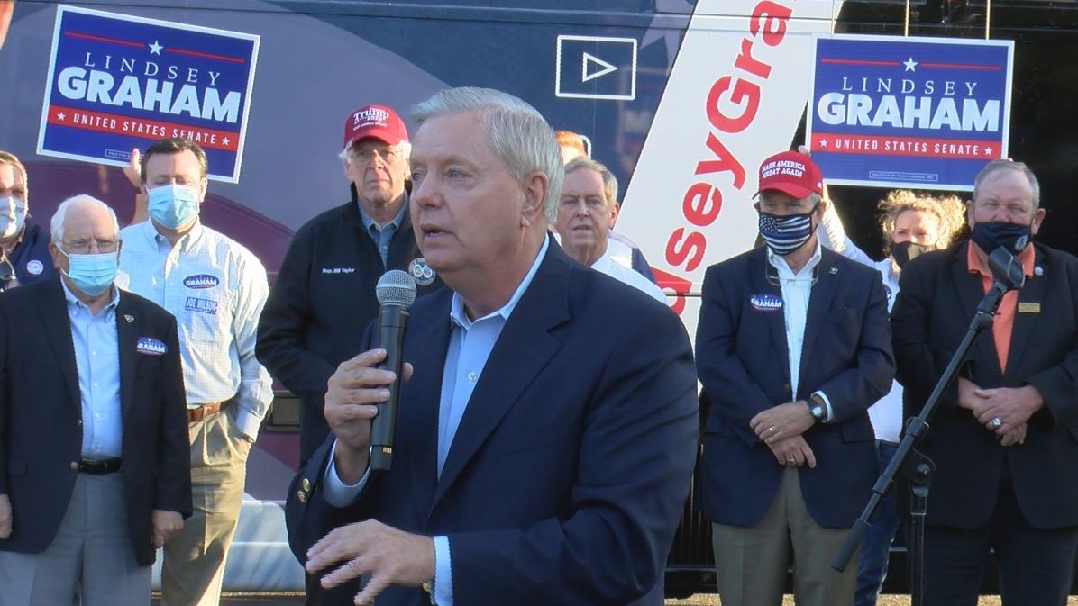 Sen. Lindsey Graham makes a stop in Aiken, SC