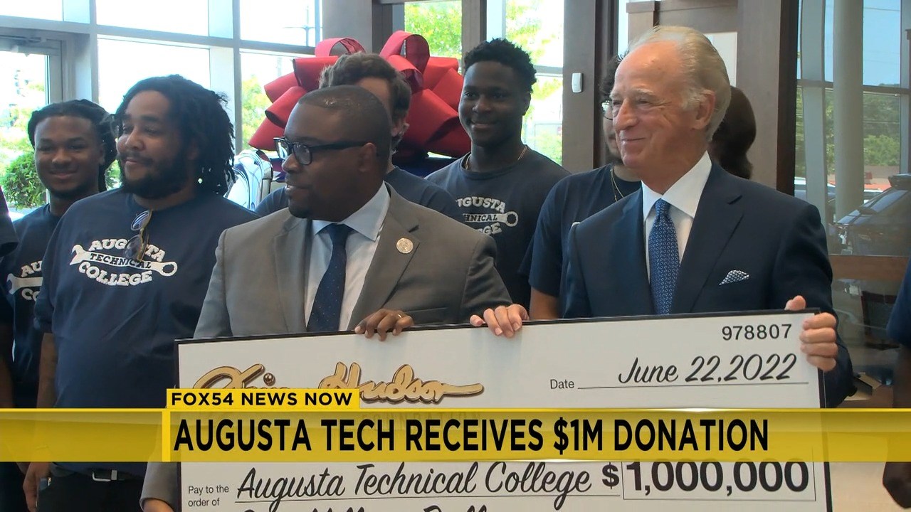 Augusta Technical College receives $1M donation for new automotive technology facility
