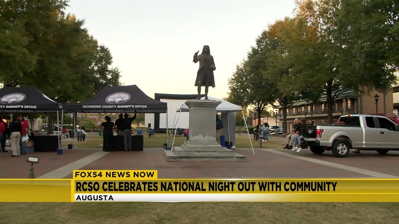 Richmond County Sheriff’s Office celebrates National Night Out with community