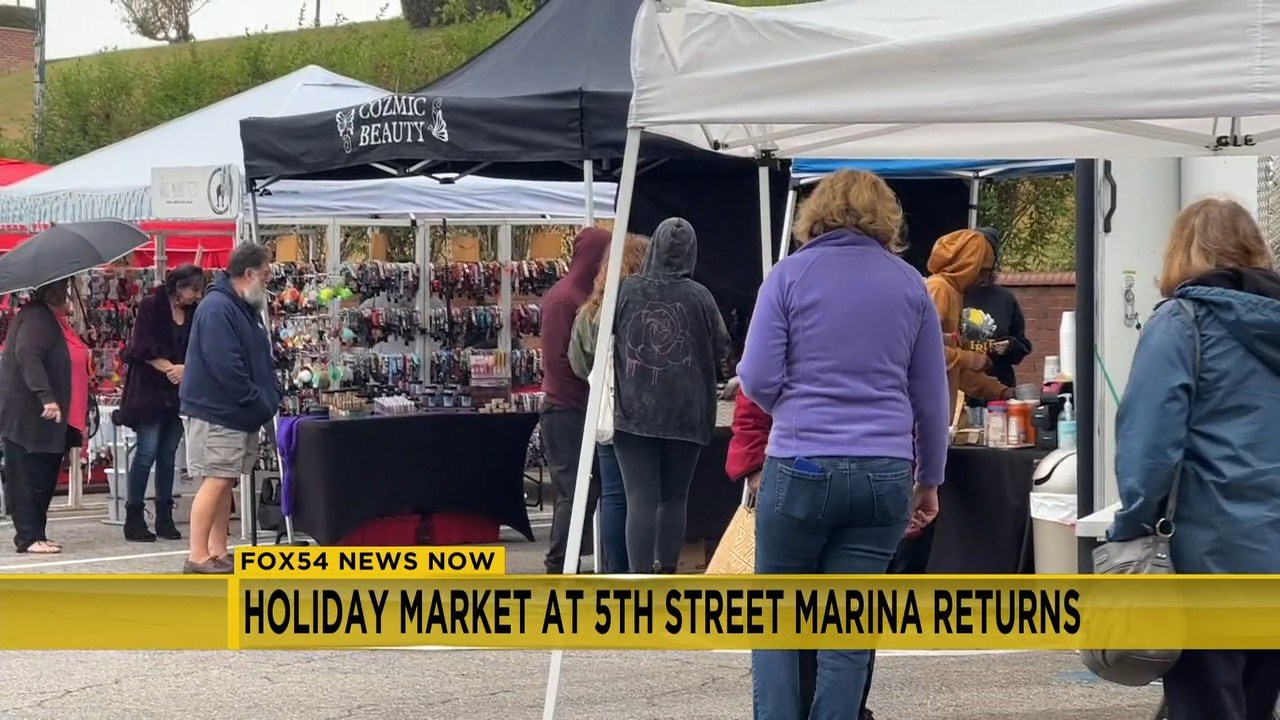 6th Annual Holiday Market at the Marina returns