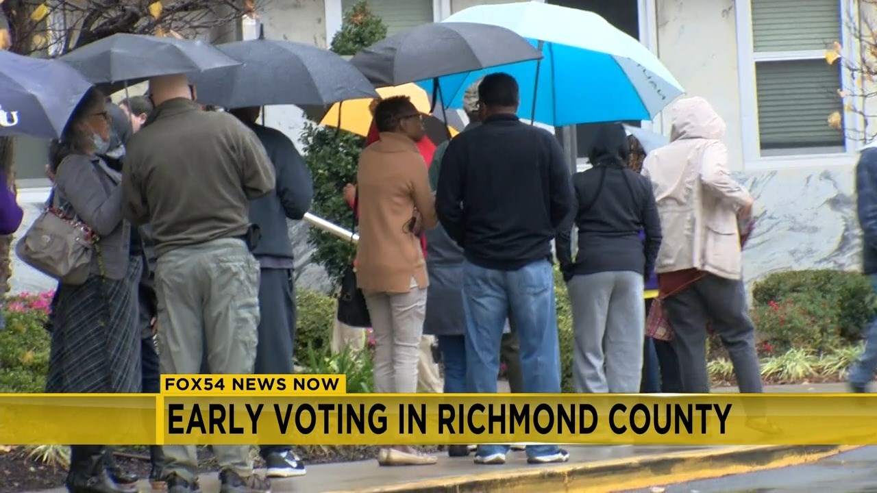 Sunday advanced voting begins in Richmond County