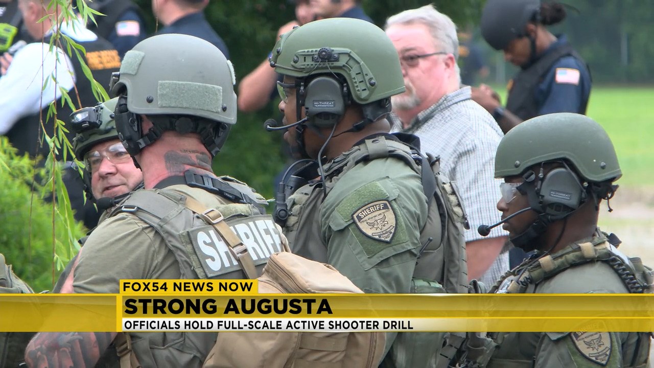 #StrongAugusta holds community-wide active shooter training