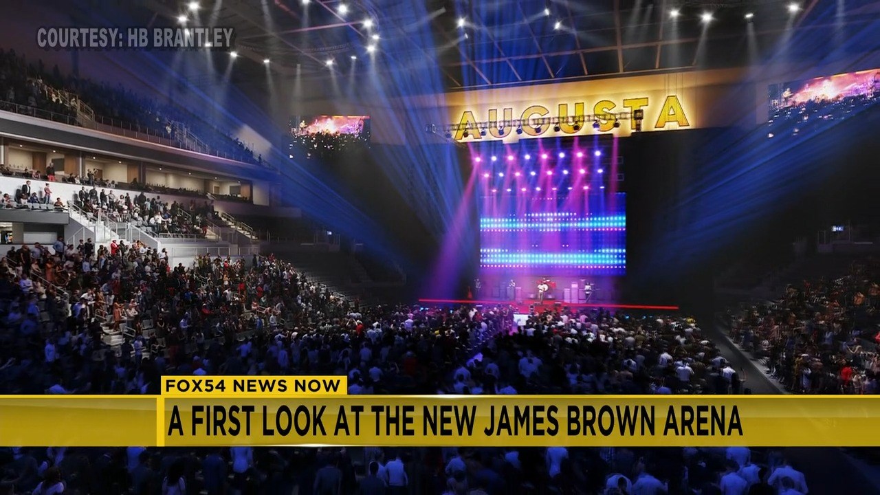 New James Brown Arena renderings released WFXG