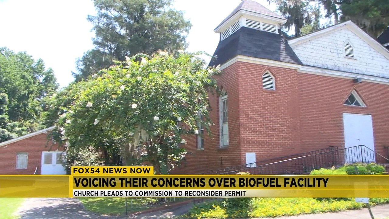 Church members air concerns about construction of biofuel facility in South Augusta