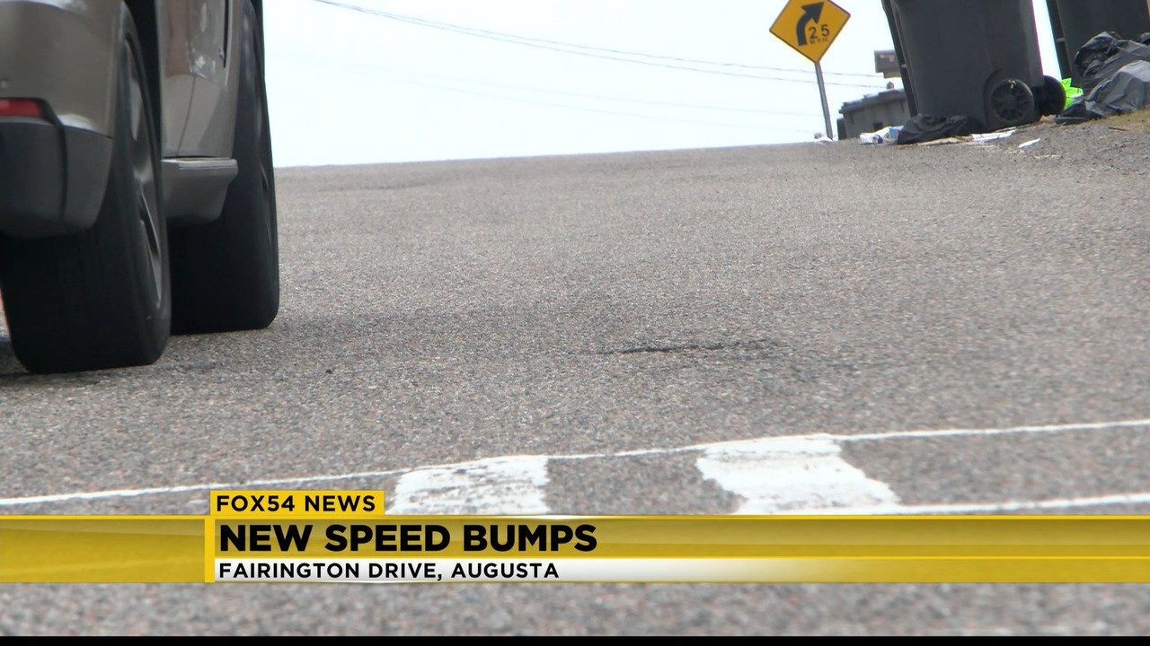 South Augusta neighborhood receiving $54,000 in speed humps