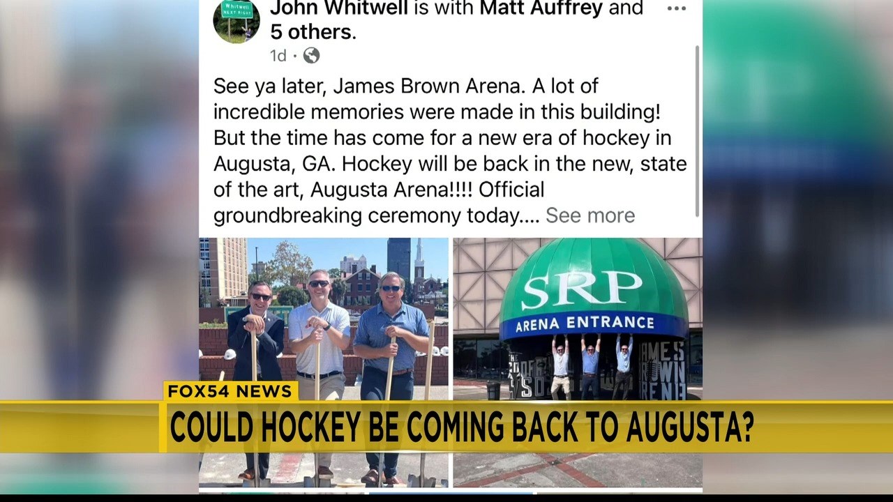 Could hockey be making a return to Augusta?