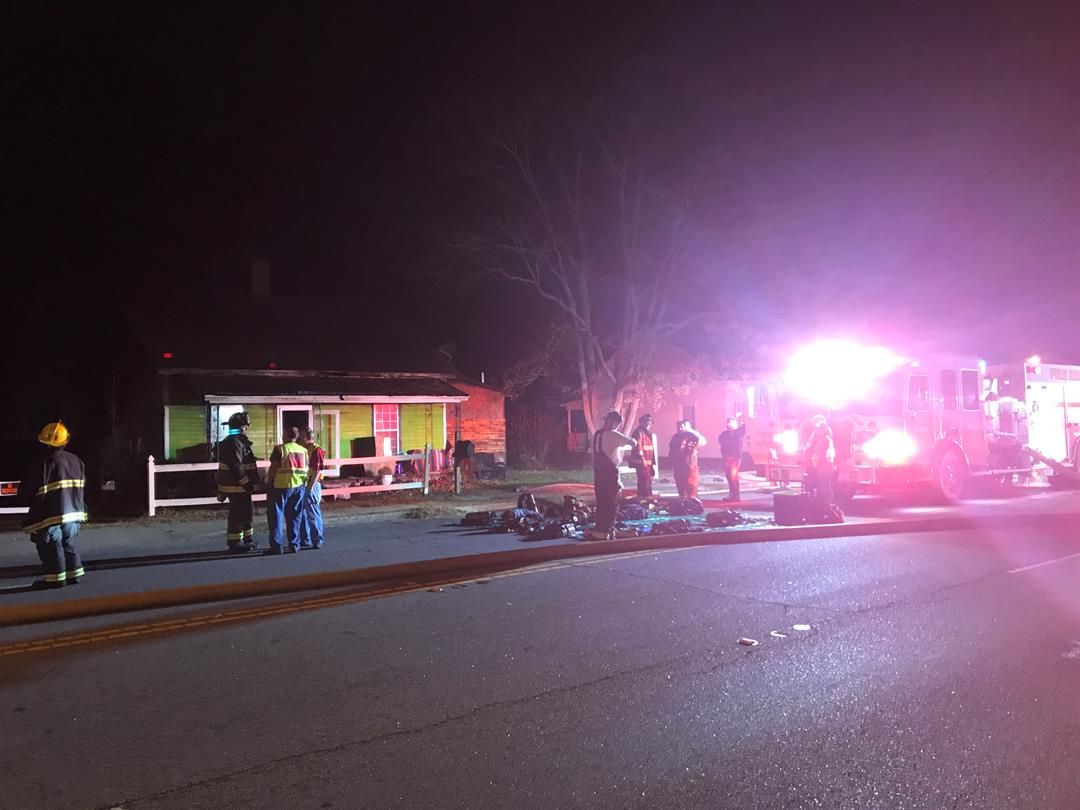 UPDATE House fire contained in Beech Island, one responder sent to hospital WFXG