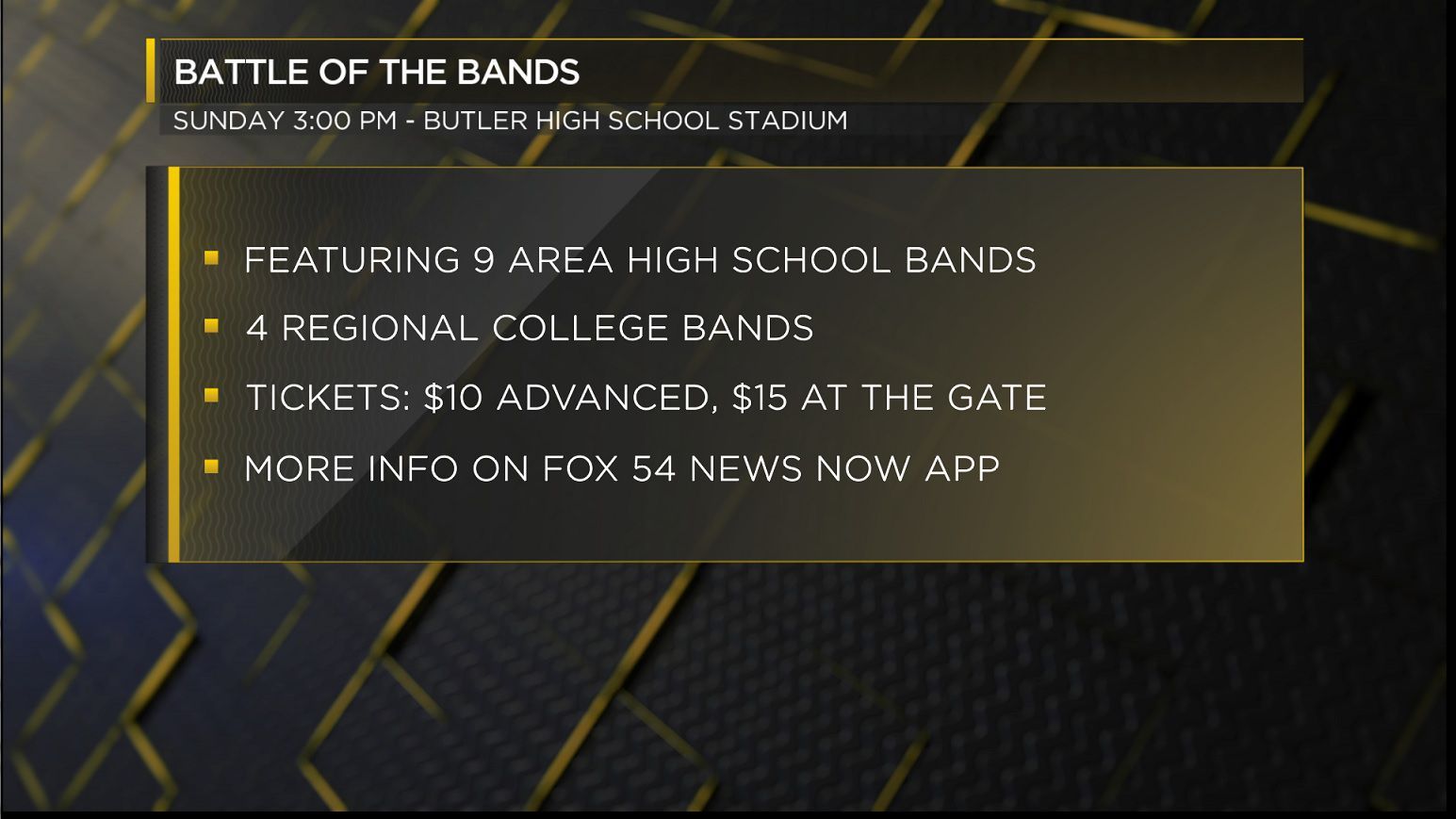 Butler Academic Calendar 2023 2024 Battle Of The Bands Returns To Butler High School - Wfxg