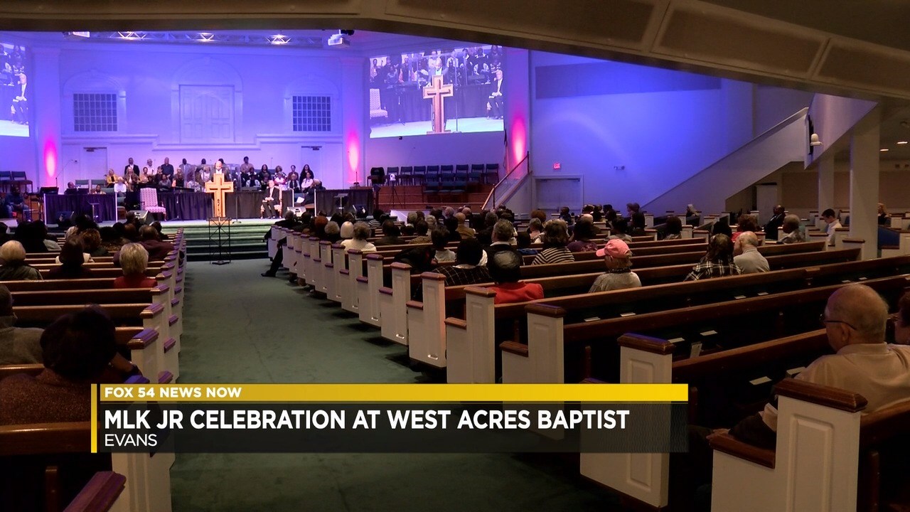 West Acres Baptist Church celebrates Martin Luther King Jr. Day - WFXG