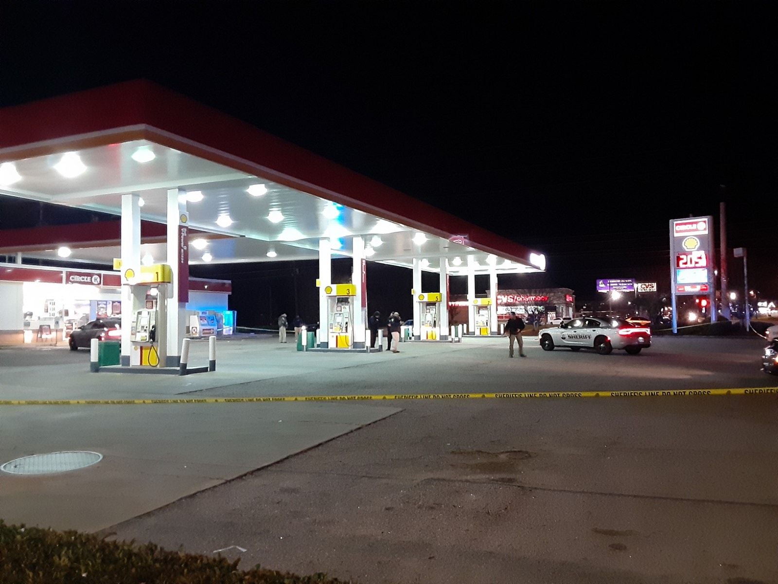 Update One person dead after a shooting at the Circle K on Peach
