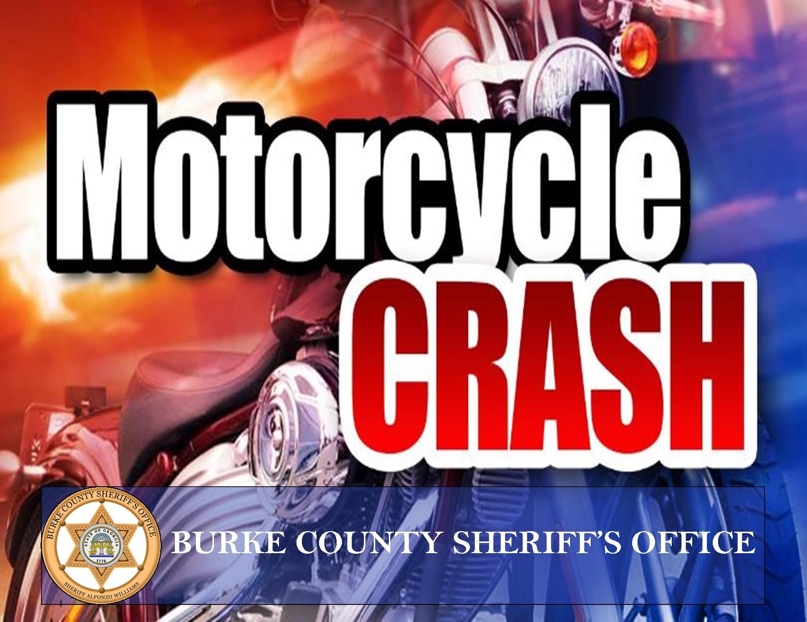 One dead after motorcycle crash in Burke County WFXG