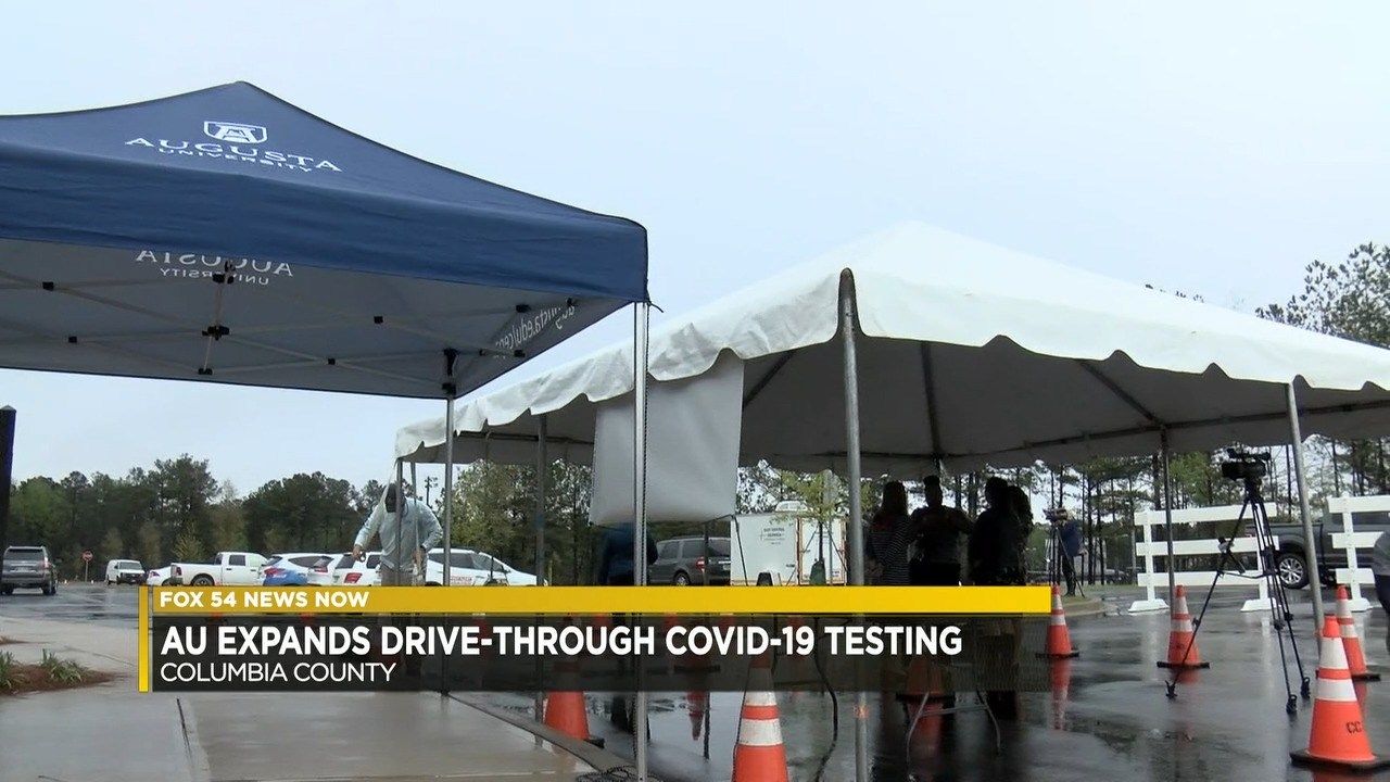 Patriots Park is Augusta University Health's second drivethrough COVID