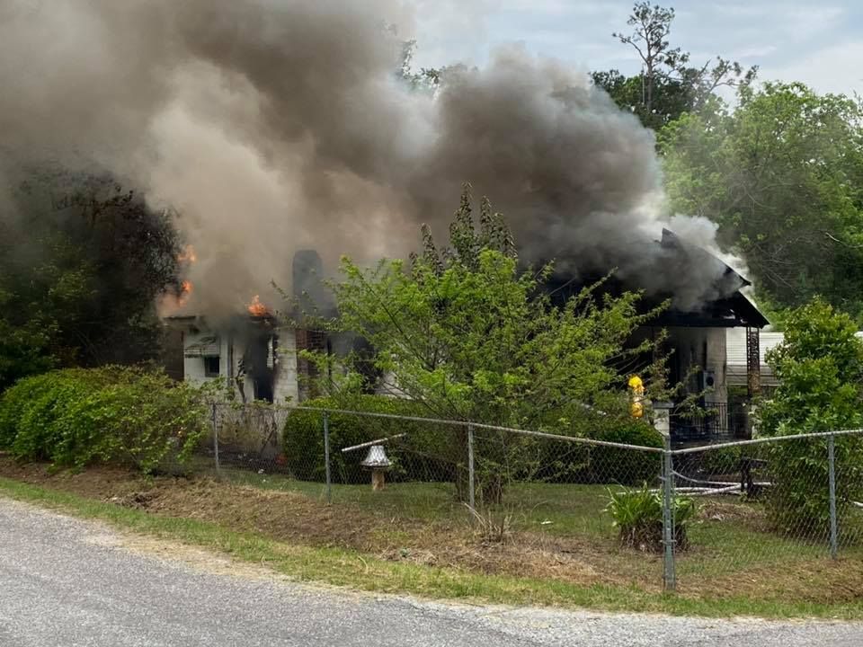 Fire in Burke County leaves one family without a home WFXG