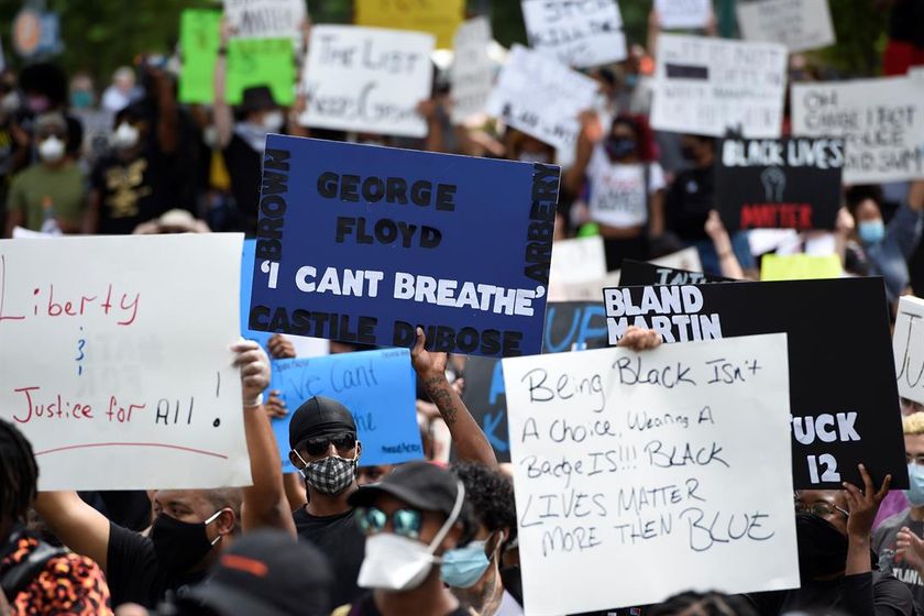 Fiery Atlanta Rally Among Us Protests Of George Floyd Death Wfxg