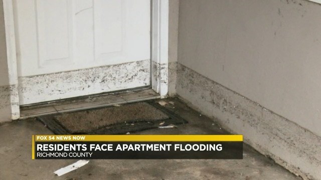 residents at thomas ridge apartments deal with flooding wfxg