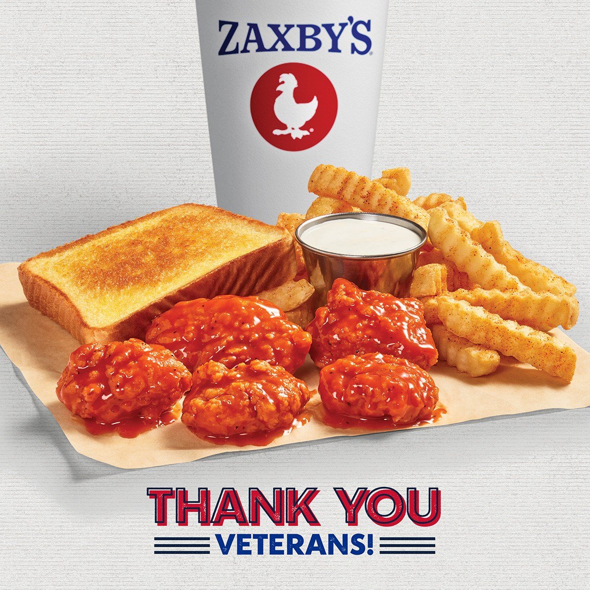 Zaxby's honors military service members with free food WFXG