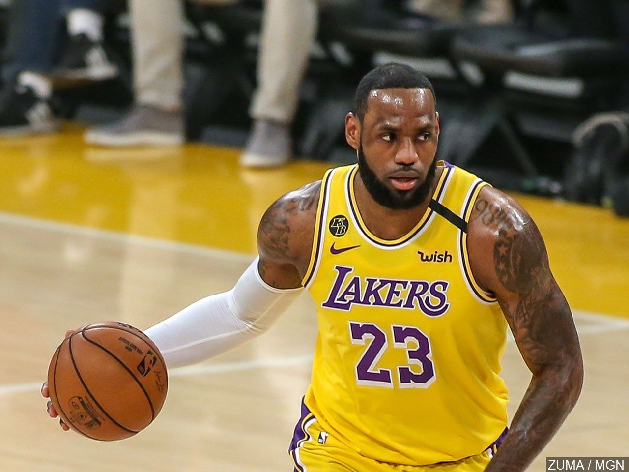 Still The King James wins AP Male Athlete of Year award WFXG