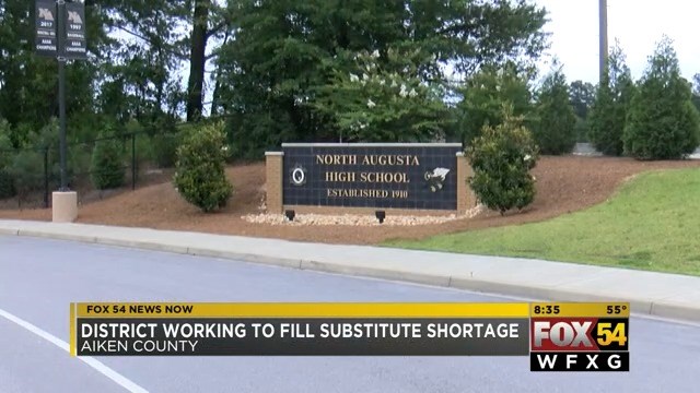 Aiken County Working To Fill Substitute Teacher Shortage Wfxg