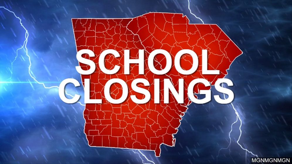 School closures on March 18 due to severe weather - WFXG