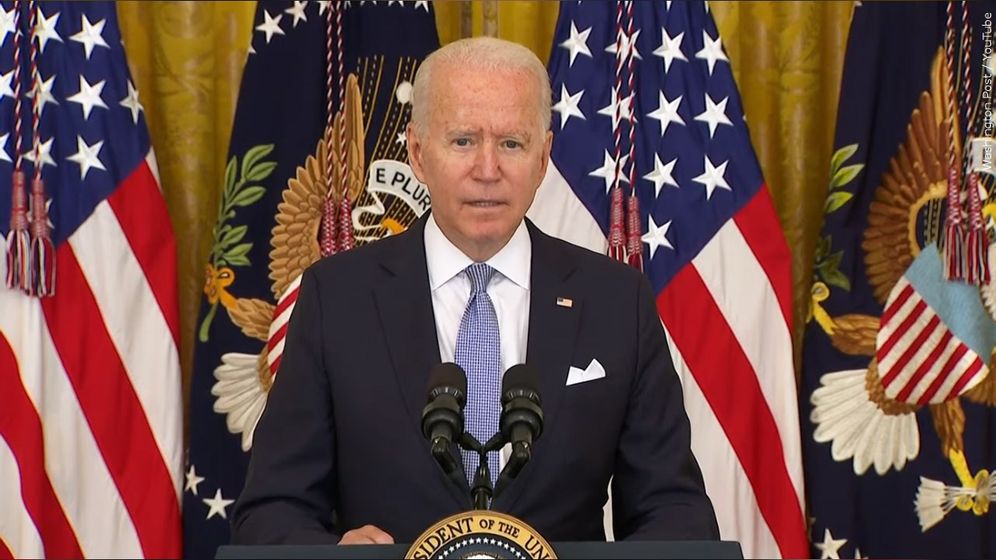President Joe Biden delivers remarks on U.S. coronavirus vaccination progress, Photo Date: 7/29/2021