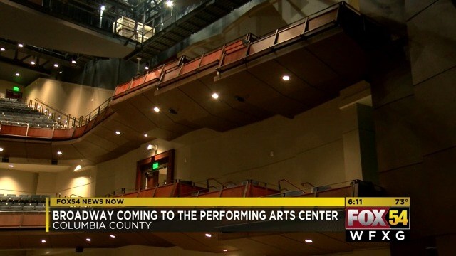 Broadway Coming To Columbia County Performing Arts Center Wfxg