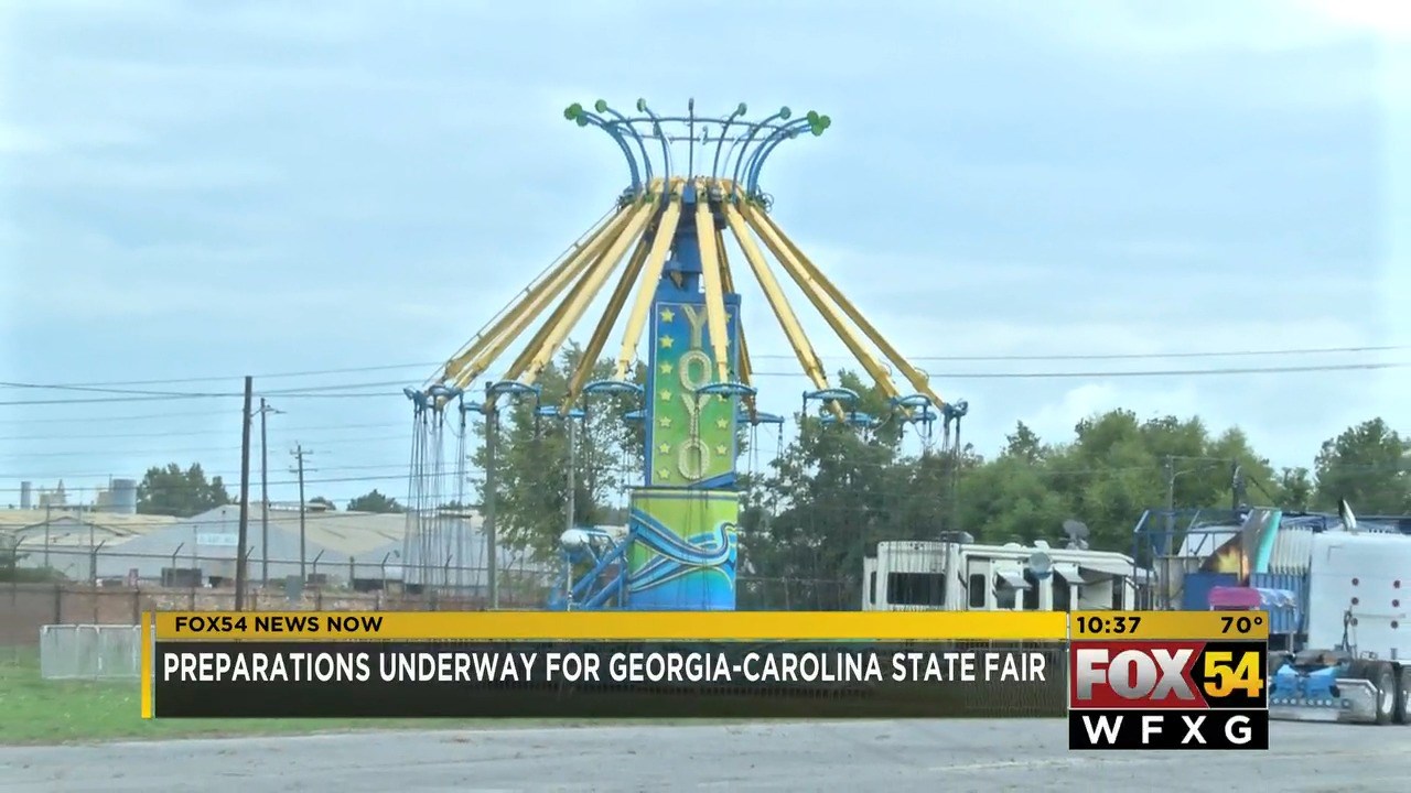 Preparations underway for the State Fair WFXG