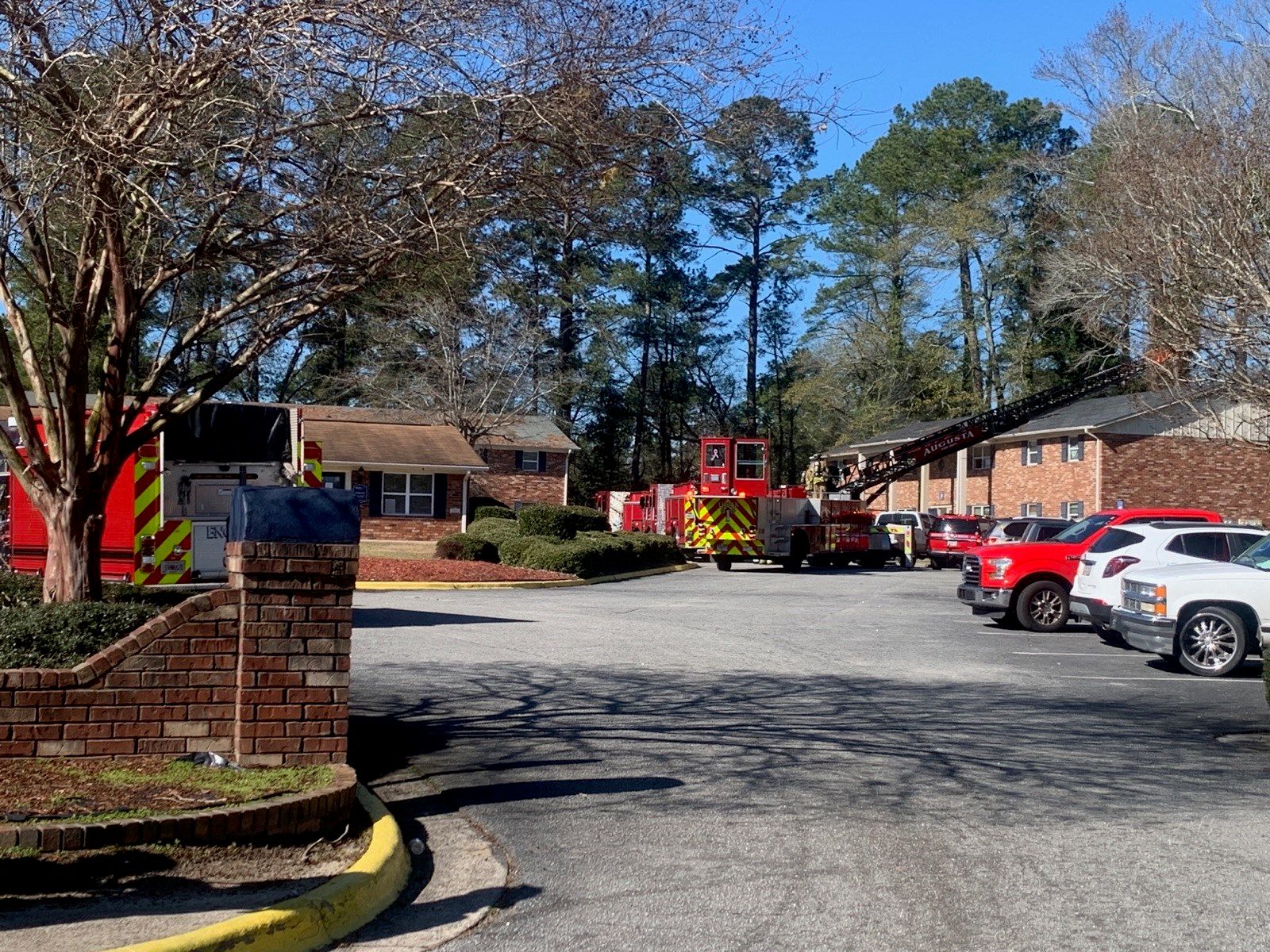 UPDATE Seven families displaced after fire at Azalea Park Apartments