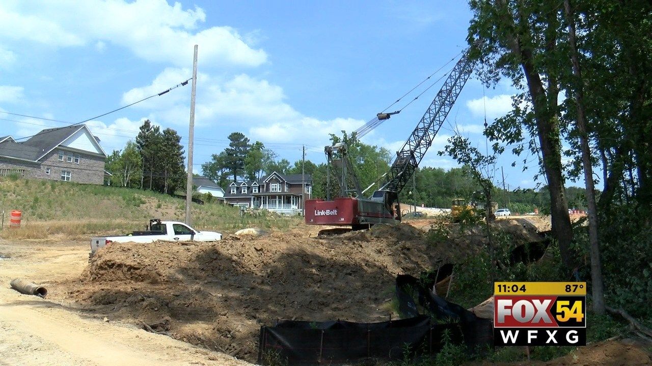 Four year Furys Ferry Road project undergoes utility relocation phase