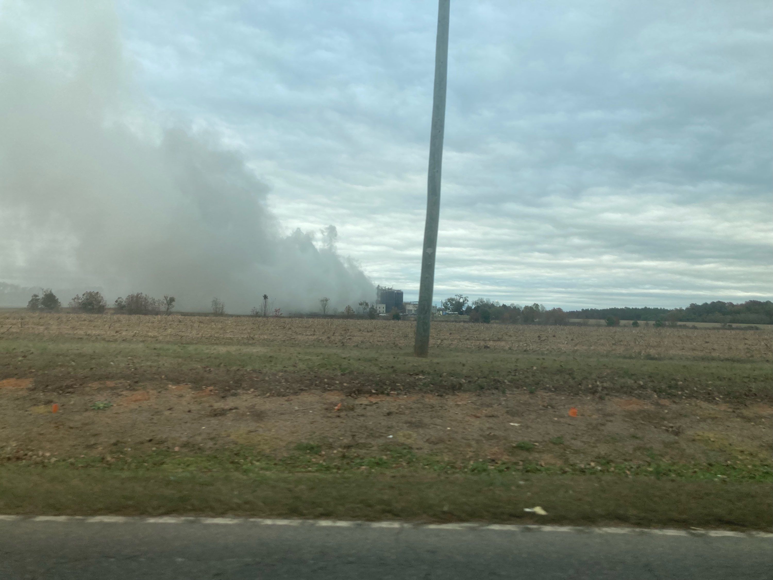 Report Fire at Ward, SC plant WFXG