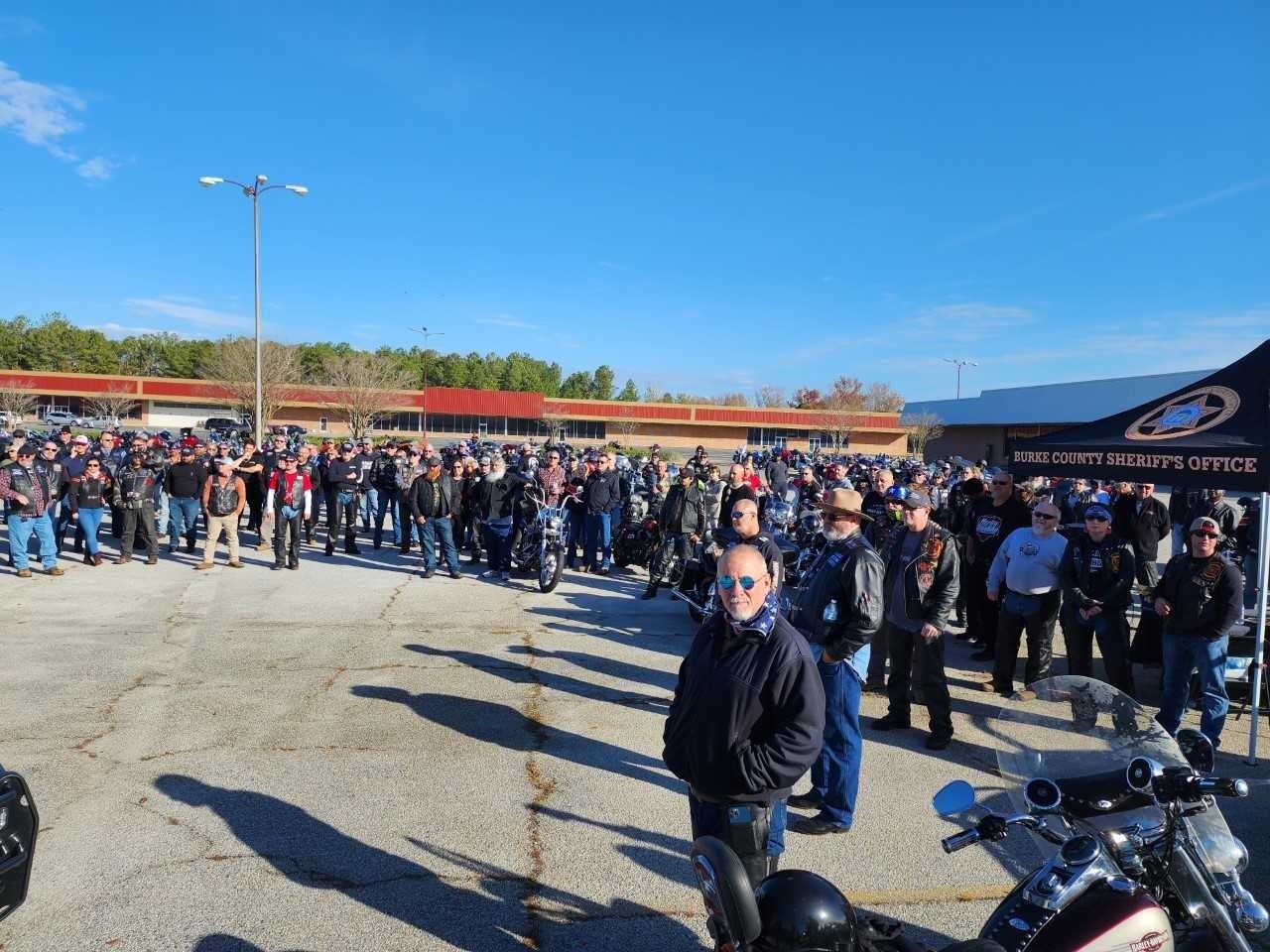Burke County Sheriff's Office holds Inaugural Charity Motorcycle Ride