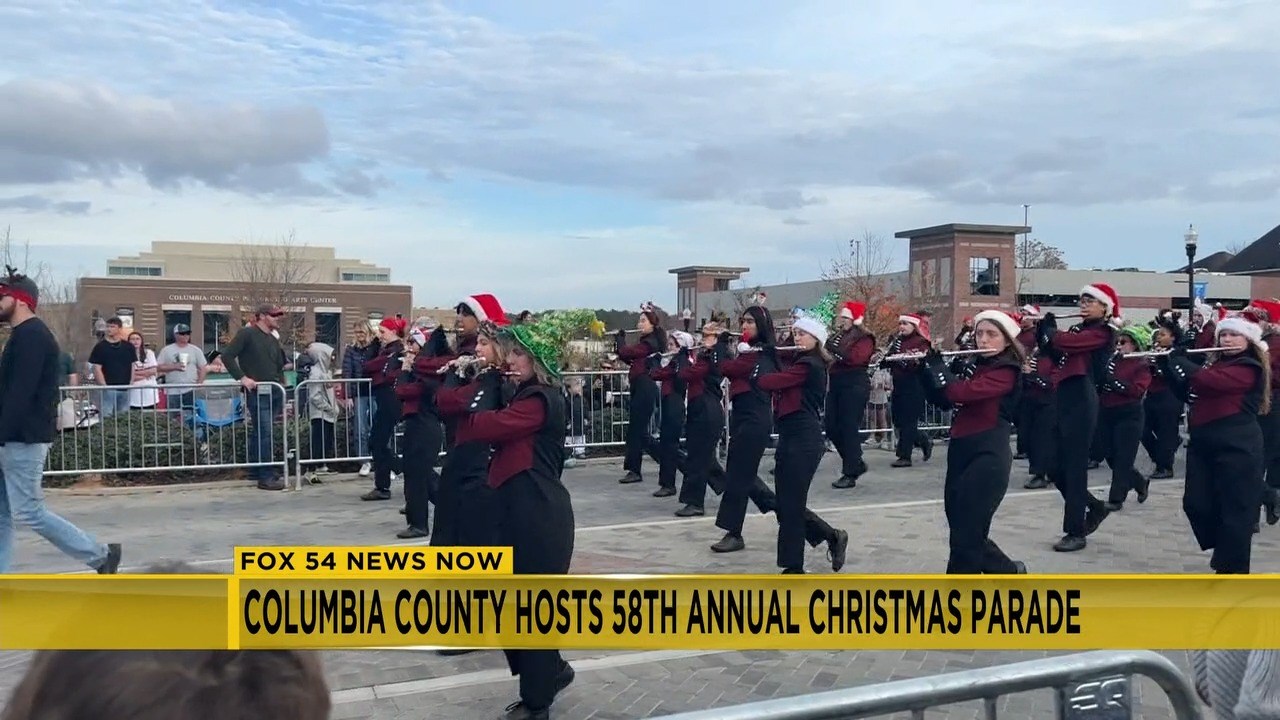 Columbia County hosts 58th annual Christmas Parade WFXG