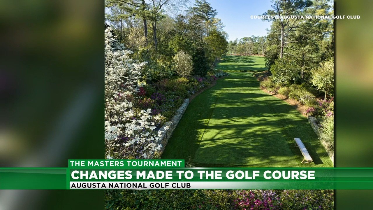 Masters Tournament: New changes at Hole 13 - WFXG