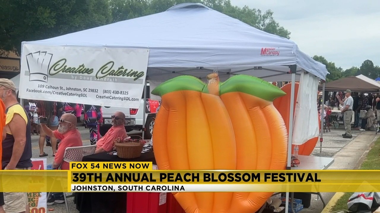 39th Annual Peach Festival returns to Johnston WFXG