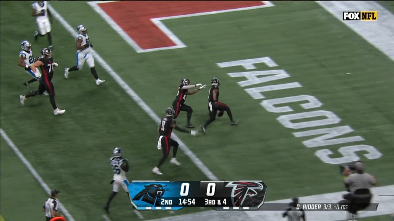 Bijan Robinson outshines top pick Bryce Young as Falcons knock off Panthers  24-10