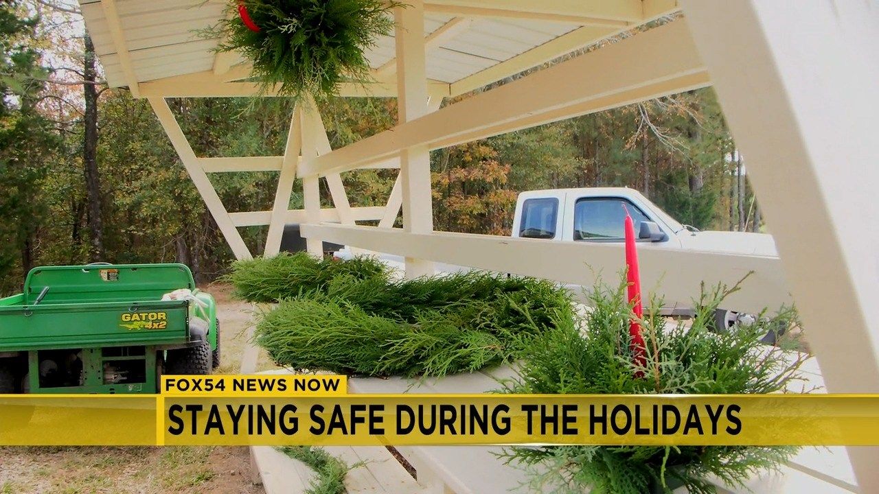 Clarks Hill Christmas Tree Farm and Holiday Safety WFXG