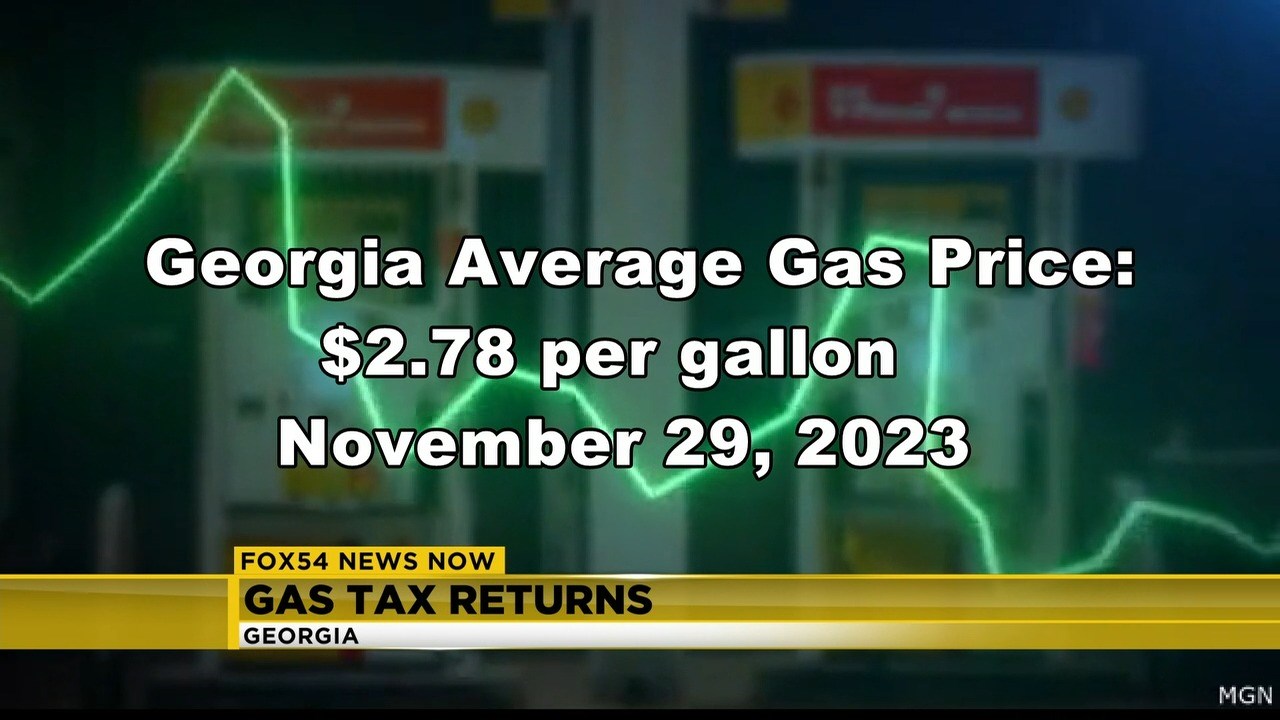gas tax suspension ends WFXG