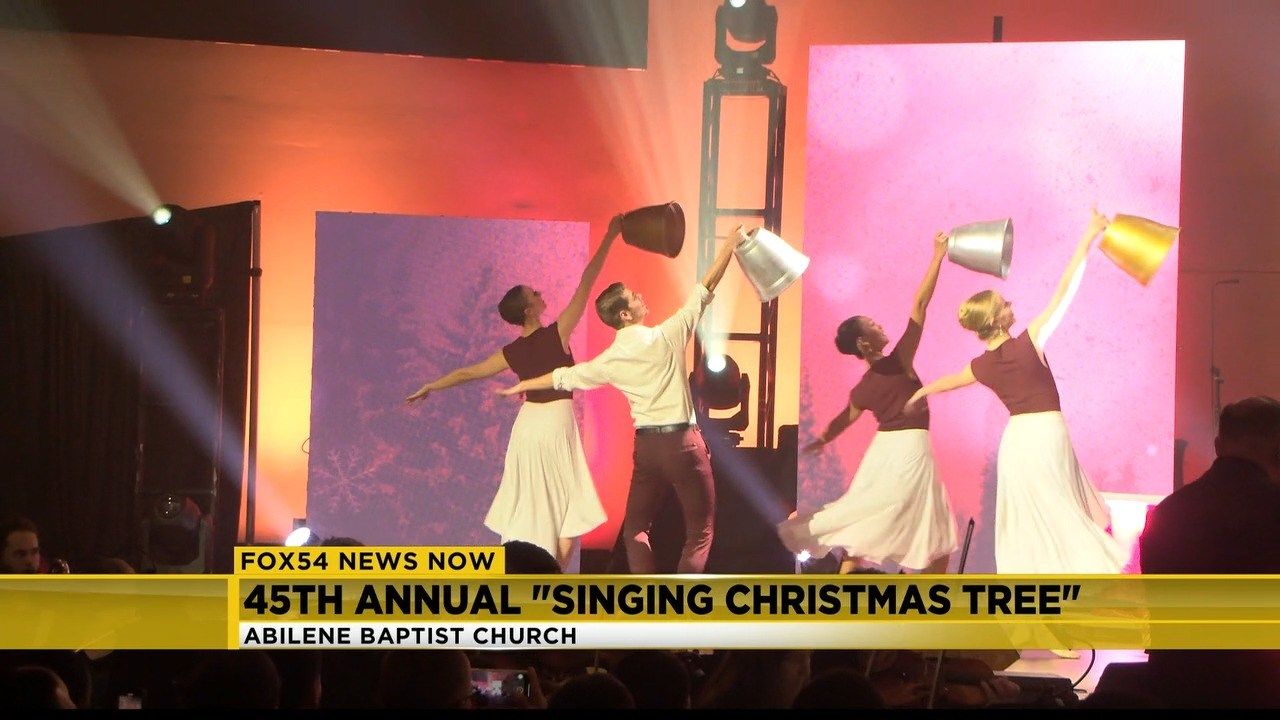 Abilene Baptist Church hosts 45th Annual Singing Christmas Tree WFXG