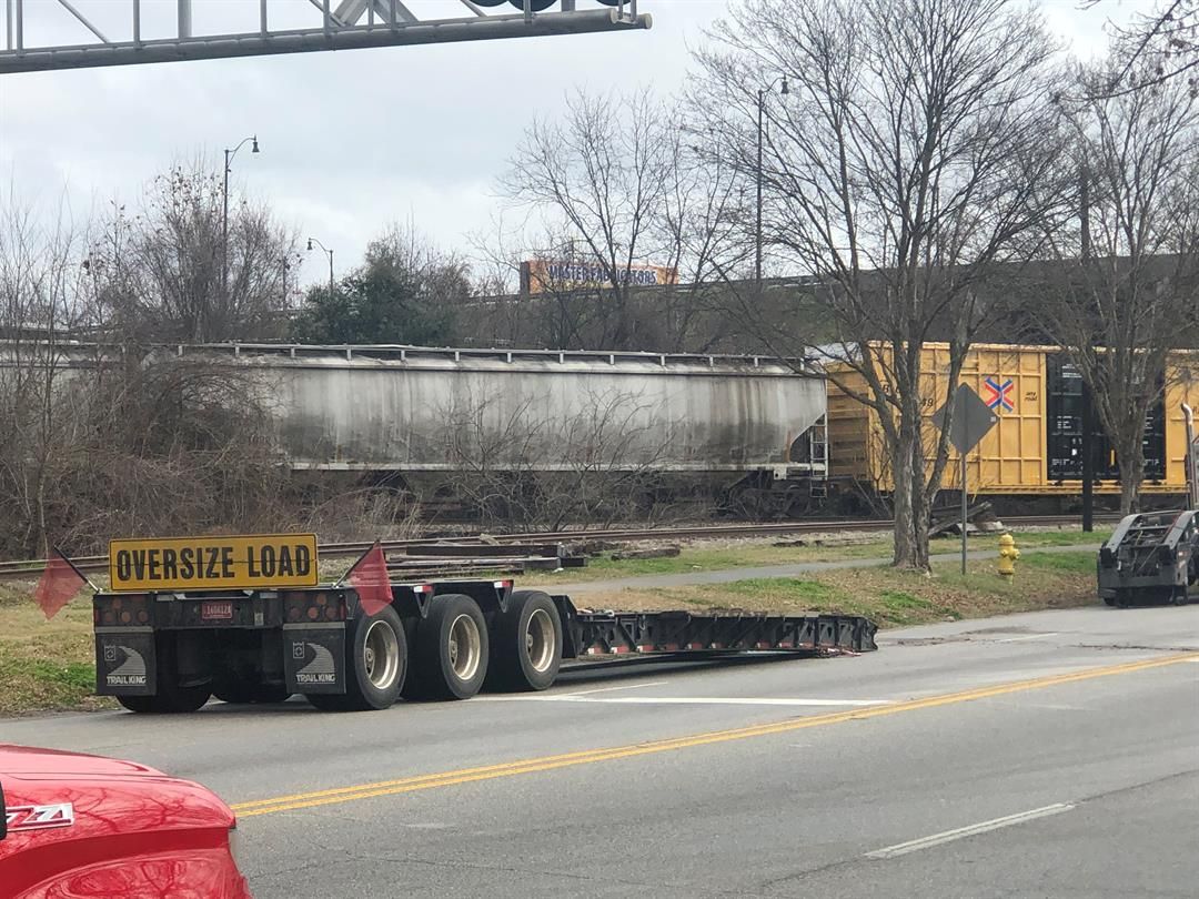 Train derailment on Laney Walker, no injuries reported WFXG