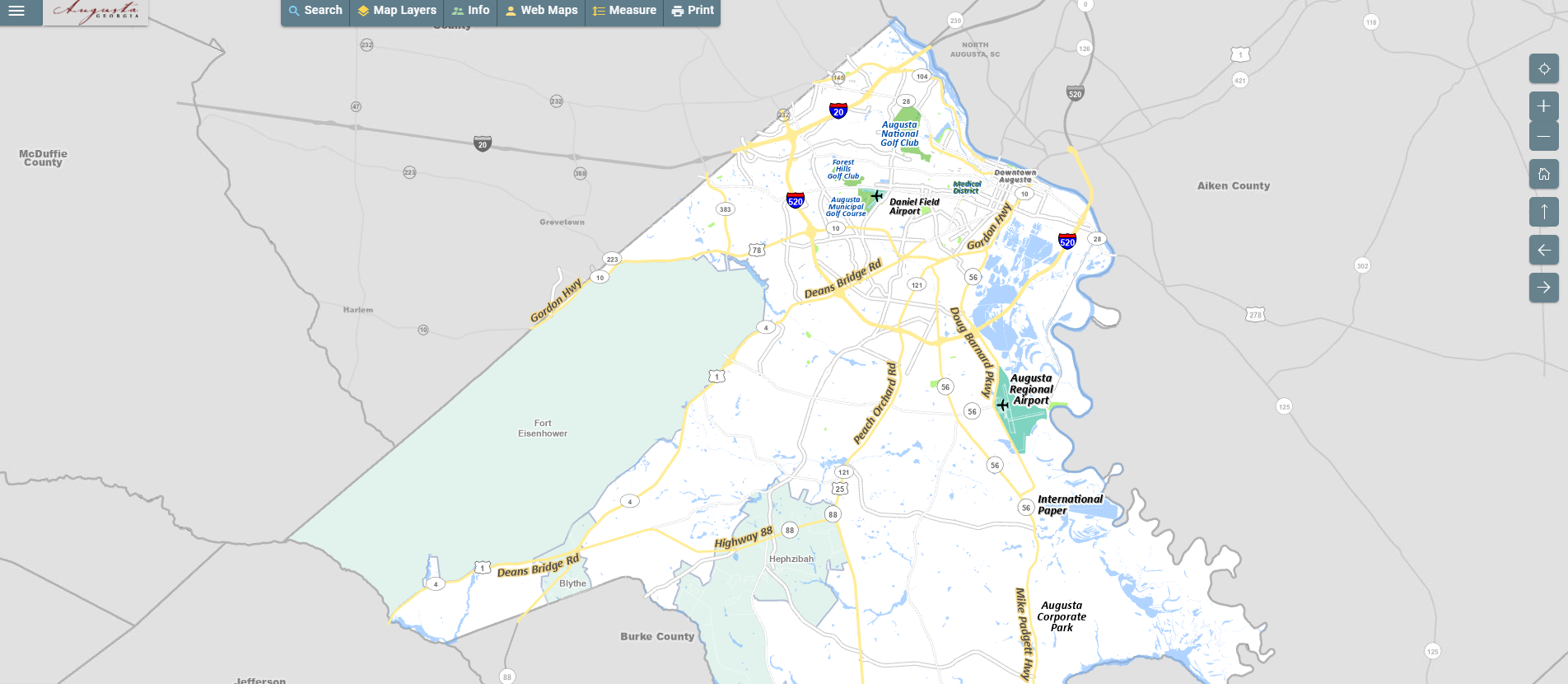 Augusta-Richmond County announces enhanced property mapping online