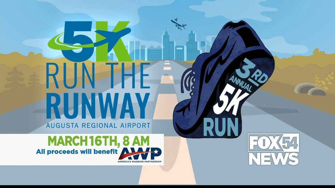 FOX54 Mornings: Lace up and get ready for the third annual Run the Runway 5K at Augusta Regional Airport