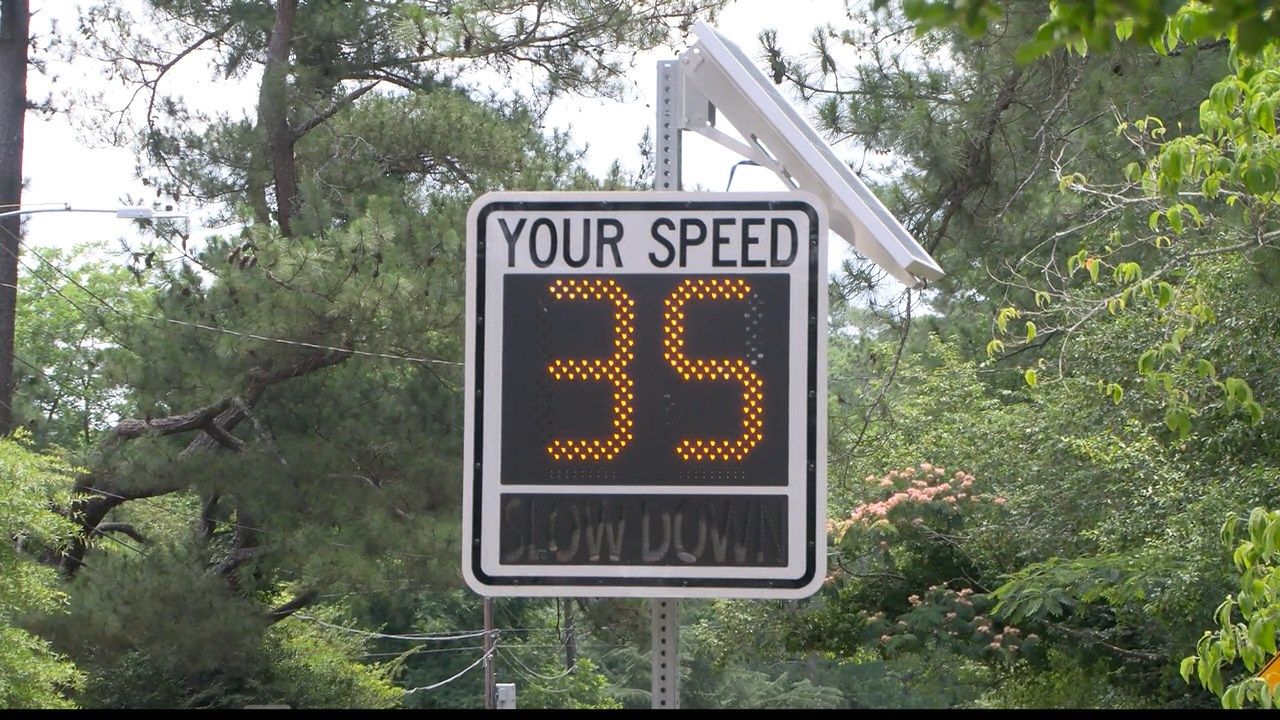 How radar feedback signs are slowing traffic on Walton Way Extension WFXG